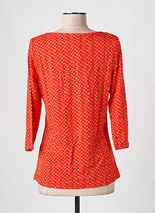 T-shirt manches 3/4 manches 3/4 rouge LA FIANCEE DU MEKONG femme