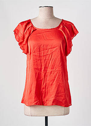 Top manches courtes manches courtes rouge VILA femme