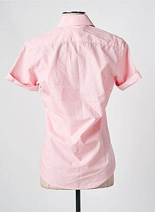 Chemise manches courtes coupe cintrée rose GIANNI FERRUCCI homme