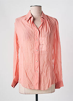 Chemisier coupe cintrée manches longues rose ACNE STUDIOS femme