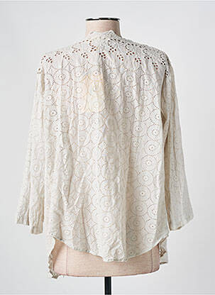 Veste casual coupe droite blanc LOCAL femme