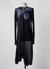 Gilet manches longues noir CUSTO pour femme seconde vue