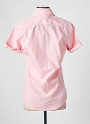 Chemise manches courtes rose GIANNI FERRUCCI pour homme seconde vue