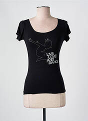 T-shirt noir DANSCO pour femme seconde vue