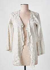 Veste casual blanc LOCAL pour femme seconde vue