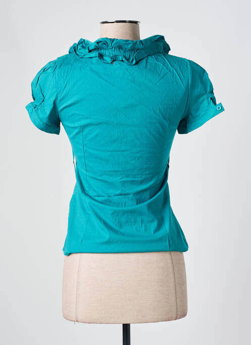 Blouse bleu MISS OK pour femme