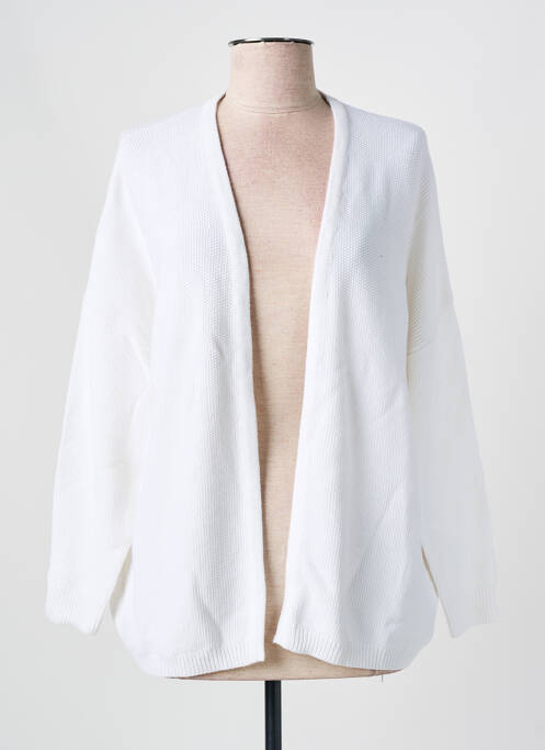 Gilet manches longues blanc LA FIANCEE DU MEKONG pour femme