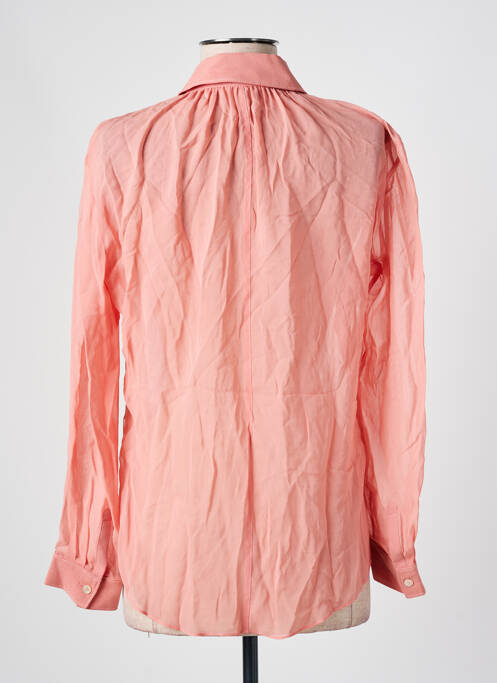Chemisier coupe cintrée manches longues rose ACNE STUDIOS femme