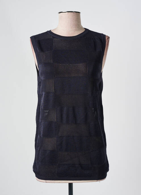 Débardeur bleu SARAH PACINI pour femme