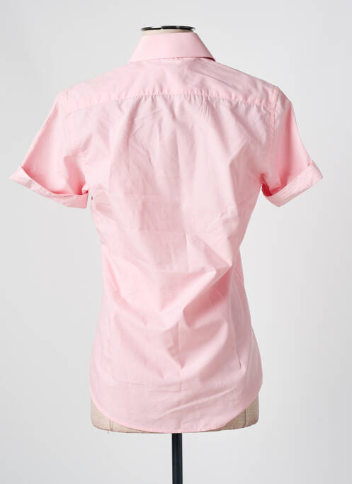 Chemise manches courtes rose GIANNI FERRUCCI pour homme