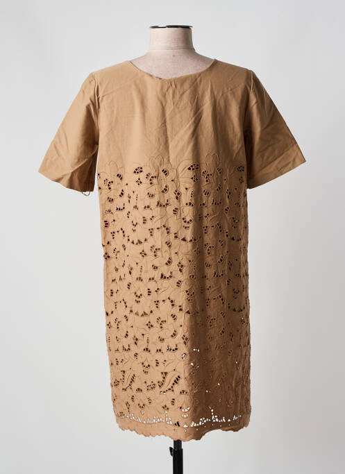 Robe courte marron STELLA MCCARTNEY pour femme