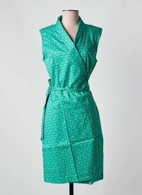 Robe mi-longue vert LA FIANCEE DU MEKONG pour femme