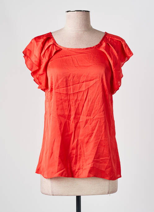 Top rouge VILA pour femme