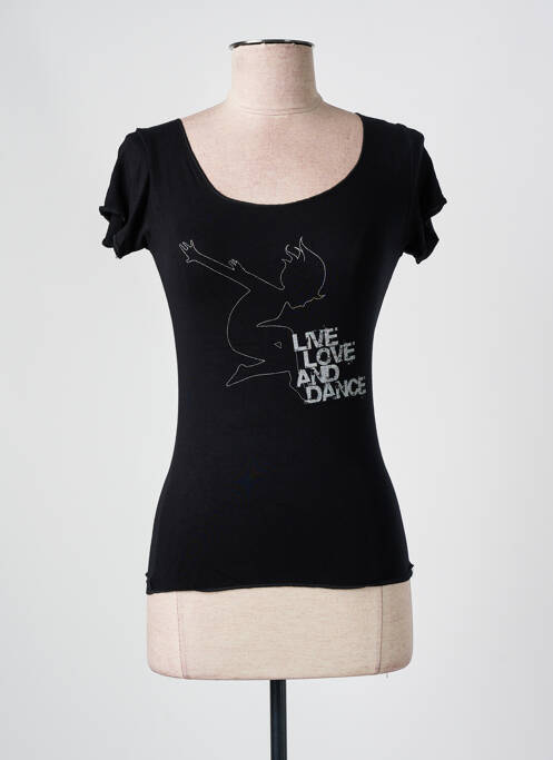 T-shirt noir DANSCO pour femme