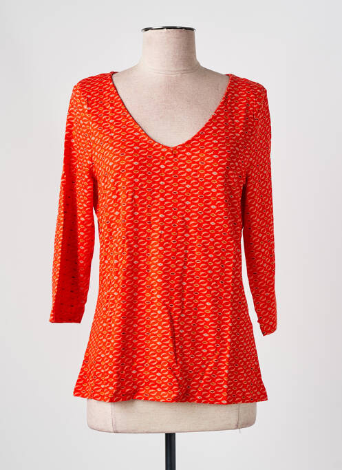 T-shirt rouge LA FIANCEE DU MEKONG pour femme