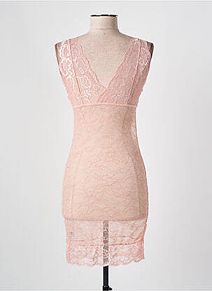Jupon /fond de robe broderie rose OUNO femme