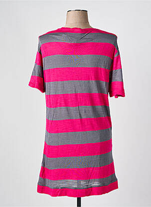 Tunique manches courtes coupe cintrée rose DIESEL femme