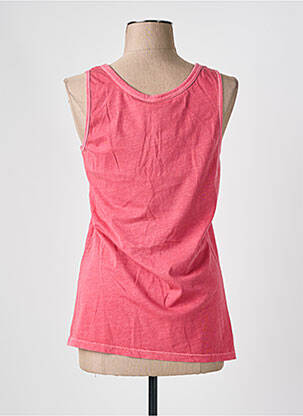 Débardeur stretch sans manche rose CLOSED femme