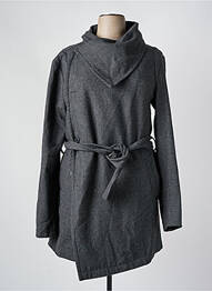 Manteau long coupe cintrée sans capuche gris ANTONY MORATO femme