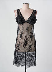 Jupon /Fond de robe noir OUNO pour femme seconde vue