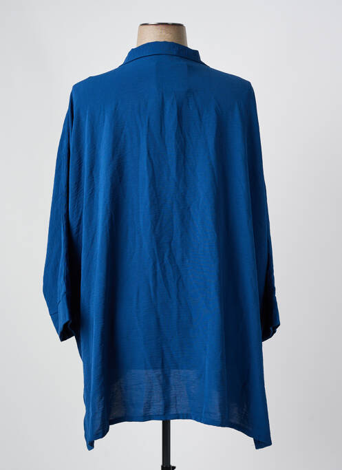 Blouse bleu JASMINAH pour femme