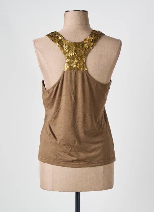 Débardeur marron EMMA & CARO pour femme