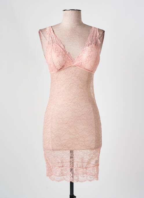 Jupon /Fond de robe rose OUNO pour femme