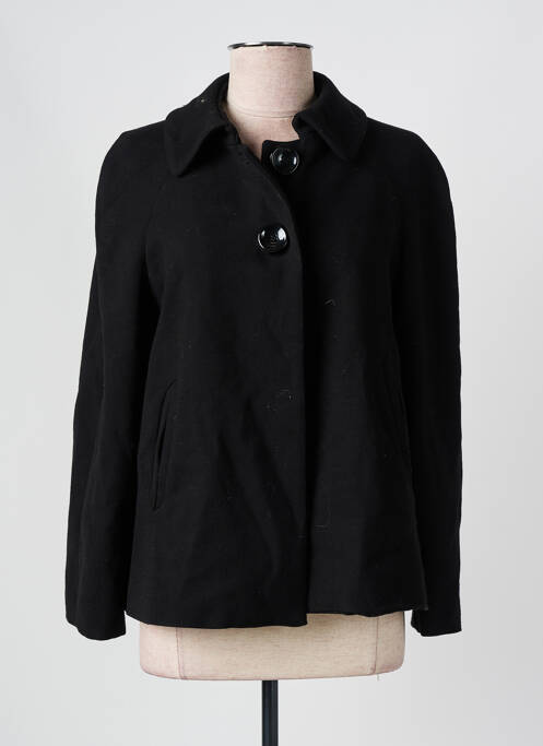 Manteau court noir ZARA pour femme