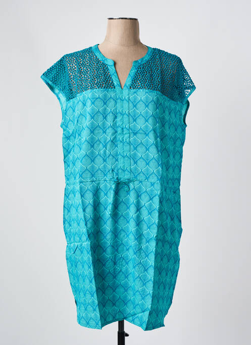 Robe courte bleu LA FIANCEE DU MEKONG pour femme