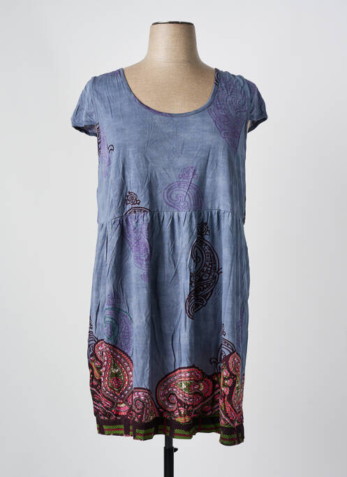 Robe courte gris JAC JAC pour femme