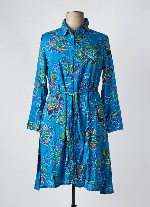 Robe mi-longue bleu LA FIANCEE DU MEKONG pour femme