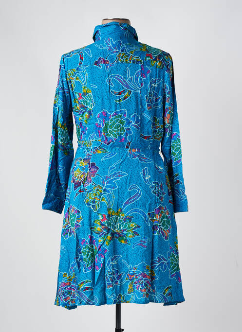 Robe mi-longue bleu LA FIANCEE DU MEKONG pour femme