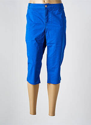 Pantacourt poches bleu SYM femme