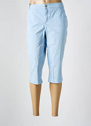 Pantacourt poches bleu clair SYM femme