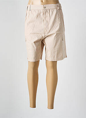 Bermuda taille élastique beige AZ FACTORY femme