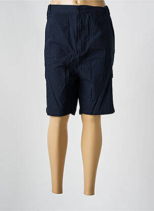 Bermuda taille élastique bleu AZ FACTORY femme