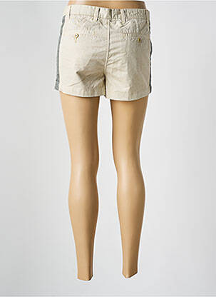 Short fermeture zippée sous rabat boutonné taille normale beige CLOSED femme