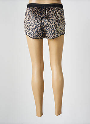 Short taille élastique noir LAURENCE DOLIGE femme