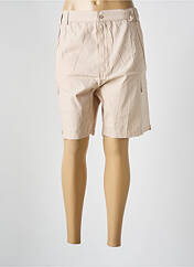 Bermuda beige AZ FACTORY pour femme seconde vue
