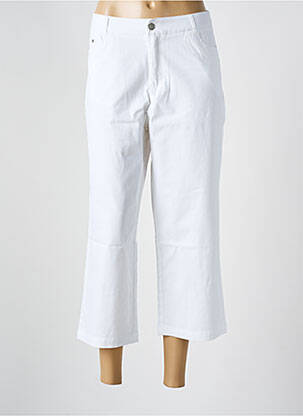 Pantalon 7/8 blanc LA FIANCÉE pour femme