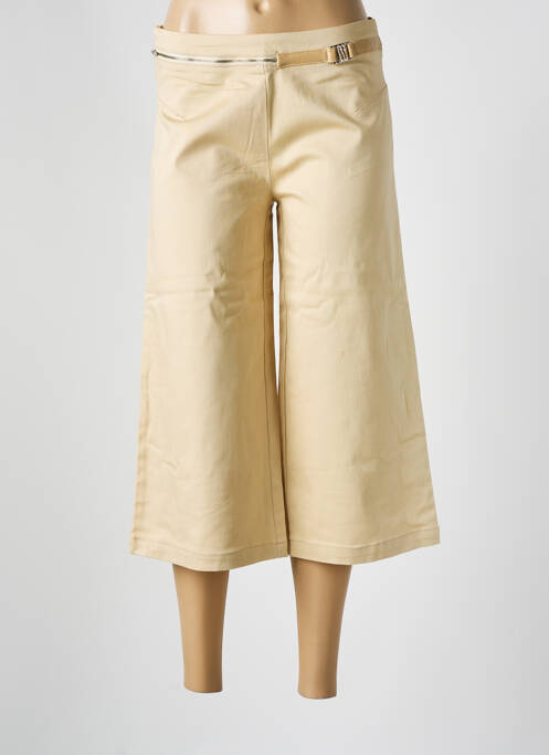 Pantacourt beige CCDB pour femme