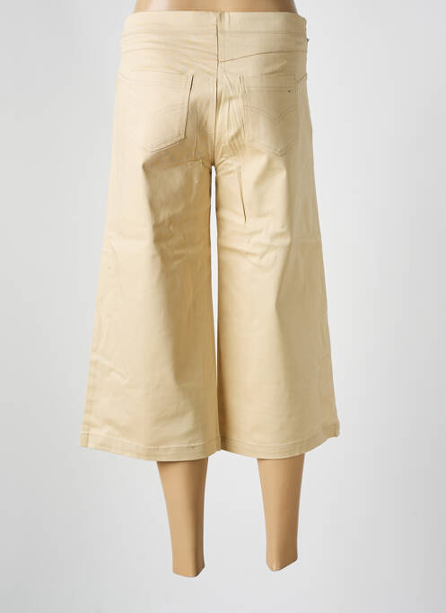 Pantacourt beige CCDB pour femme