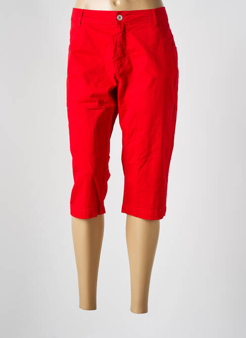 Pantacourt rouge SYM pour femme