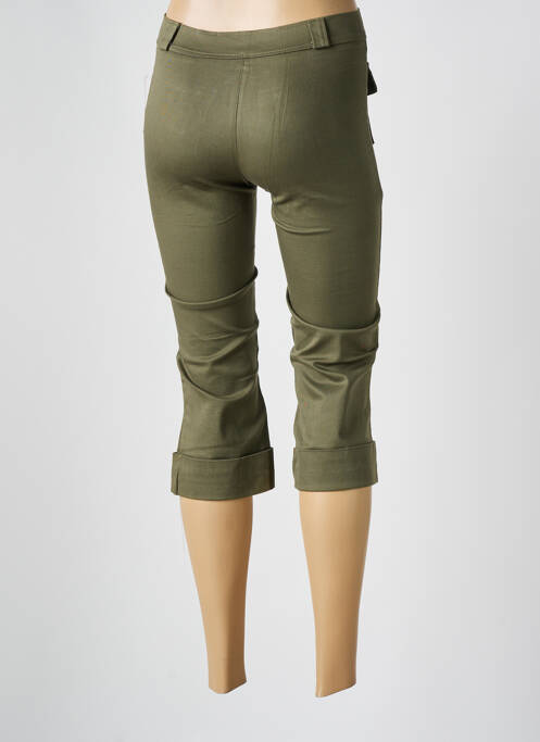 Pantacourt vert CAPRICINE.K pour femme