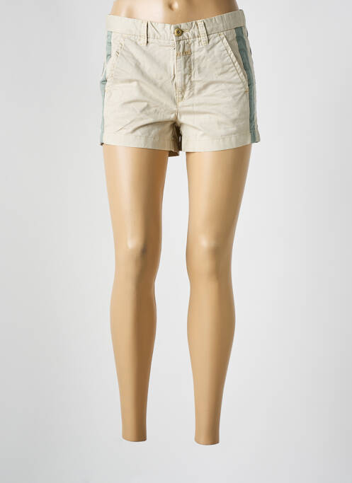 Short beige CLOSED pour femme