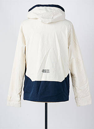 Coupe-vent poches a capuche bleu SMOG homme