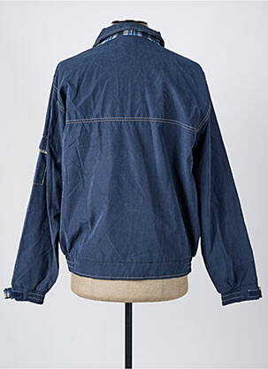 Blouson finition intérieure doublure imprimée bleu EQUI-THEME homme