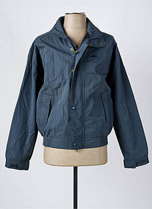 Blouson fermeture zippée sous rabat pressionné bleu EQUI-THEME homme