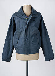 Blouson fermeture zippée sous rabat pressionné bleu EQUI-THEME homme