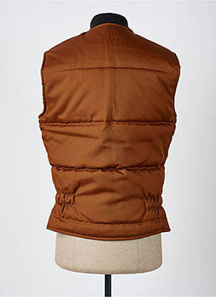Doudoune finition intérieure doublure satiné sans capuche marron TACCHINO homme